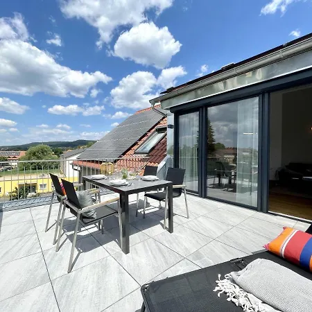 Appartement Fernblick Königsberg in Bayern