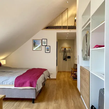 Fernblick Appartement Königsberg in Bayern